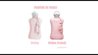 Parfums de Marly Delina ve Delina Exclusif  Parfüm Karşılaştırması [upl. by Joell]