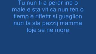 Marco Calone feat Anthony Nun Te Perdere  TESTO [upl. by Brower]