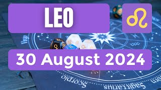 Leo horoscope  Leo Horoscope for Today 30 August 2024 [upl. by Williamsen]