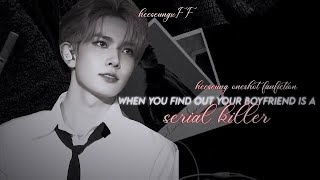 when you find out your boyfriend is a serial killer  heeseung ff  oneshot [upl. by Nath837]