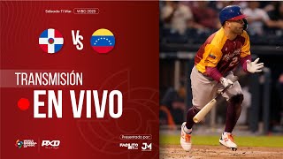 EN VIVO República Dominicana 🇩🇴 vs Venezuela 🇻🇪  Juego 1  Clásico Mundial de Béisbol [upl. by Diego]