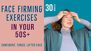 Face Firming Exercises for the 50s Radiant Face and Skin [upl. by Forrest]