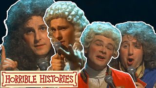 The 4 Georges  Born 2 Rule  Horrible Histories song [upl. by Takakura]