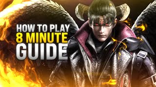 TEKKEN 8 In Eight Minutes  Devil Jin Guide [upl. by Ayocat938]