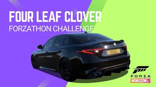 Forza Horizon 5 Four Leaf Clover  Forzathon Challenge [upl. by Tollman]