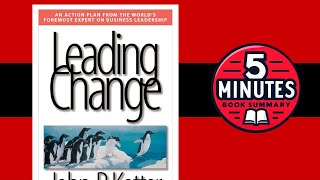 Leading Change by John P Kotter  5 minutes Book Summary [upl. by Ades]