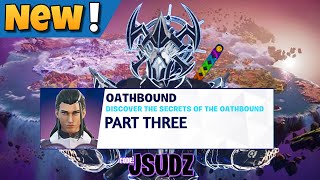 NEW Fortnite  OATHBOUND  Storyline Quests Part Three [upl. by Akilaz]