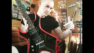 BC Rich Warlock Guitar Review [upl. by Nwahsyt460]