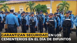 Garantizan seguridad en los cementerios en el día de difuntos [upl. by Sunderland]