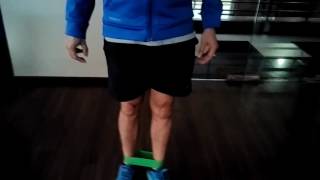 Circumduction Leg exercise with Fitband loop wwwthefitkartcom [upl. by Gonzales651]