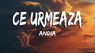 Andia  Ce urmeaza Versuri [upl. by Lorola]