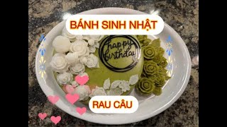 ENG SUB  CÁCH LÀM BÁNH SINH NHẬT RAU CÂU RẤT NGON  ĐẸP  HẤP DẪN  DỄ LÀM [upl. by Kcirdla]