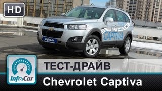 Chevrolet Captiva 22 Diesel 2013  тестдрайв от InfoCarua [upl. by Leede]