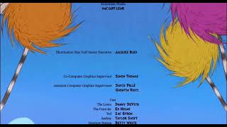 The Lorax 2012 End Credits [upl. by Gerick]