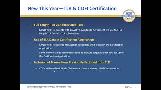 CDFINACARRPERP TLR Question and Answer Session  June 2024 [upl. by Anitrak]