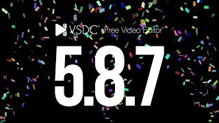 VSDC Free Video Editor 587  New Opportunities for Free Video Making [upl. by Domingo]