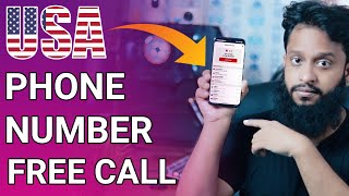 How To get USA Phone Number amp Make Unlimited Free Voice Call [upl. by Norvall207]