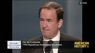 Pat Buchanan 1992 Convention Speech [upl. by Gilbertina568]