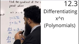 Edexcel AS Level Maths 123 Differentiating xn Polynomials [upl. by Stephenson]