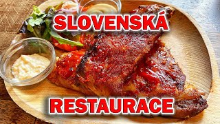 OPRAVDOVÁ SLOVENSKÁ RESTAURACE v centru Bratislavy Bratislavská Reštaurácia [upl. by Beker]