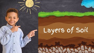 Layers of Soil  Soil Profile  Science for Kids [upl. by Dnumsed]