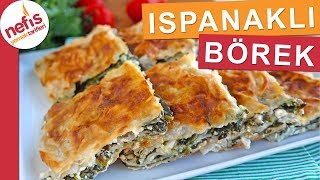 Sodalı Ispanaklı Tepsi Böreği  En pratik ıspanaklı börek yapımı [upl. by Rohclem]