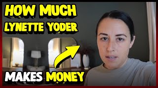 How Much Lynette Yoder Makes Money On YouTube 2023 [upl. by Kwei674]