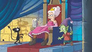 NETFLIX OFFERS A BRIEF LOOK AT MATT GROENING’S ‘DISENCHANTED’ [upl. by Bernelle]