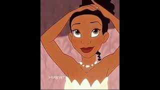 princess Tiana lets his hair down 💓Tiana drama cartoon artisticadventure [upl. by Philippe]