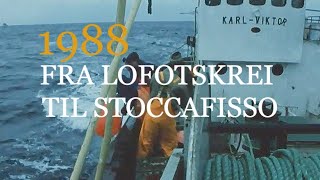 Fra lofotskrei til stoccafisso tørrfisk  1988 [upl. by Dirrej]