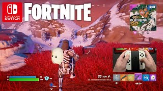 HANDCAM Fortnite Gameplay on Nintendo Switch 62 [upl. by Sufur]