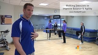 Walking Exercises to Improve Balance amp Agility [upl. by Gelb]