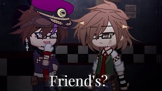 FriendsMemeFNAF William x Henry [upl. by Nodanrb]