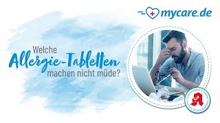 Welche AllergieTabletten machen nicht müde [upl. by Ahsimot]