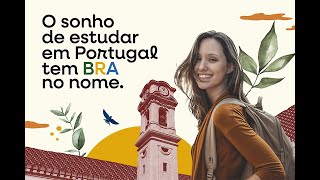 O sonho de estudar em Portugal tem BRA no nome Venha estudar na Universidade de Coimbra [upl. by Eitac]