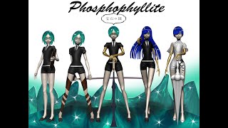 Houseki no kuni  phosphophyllite 3d all version [upl. by Macfadyn]