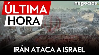 ÚLTIMA HORA Irán lanza un ataque masivo sobre Israel al menos 100 misiles en la primera oleada [upl. by Newnorb]