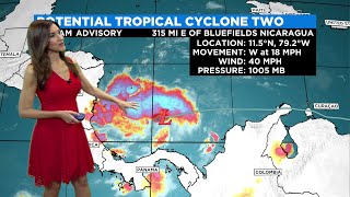 Tracking The Tropics Forecast 712022 5AM [upl. by Ithnan578]