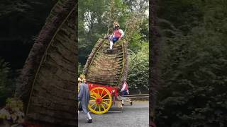 Saddleworth Rushcart 2024 folklorefestivals saddleworthrushcart2024 saddleworthmorris [upl. by Edithe]