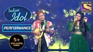 quotTujhe Dekha Toquot पे समां बाँध दिया Pawandeep amp Arunita ने  Indian Idol Season 12 [upl. by Namruht]