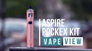 Aspire PockeX Vape Kit Review  Vape View  VAPE SUPERSTORE [upl. by Vevina751]