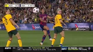 USWNT vs Australia 100 Highlights  Nov 30 2021 [upl. by Luhe]