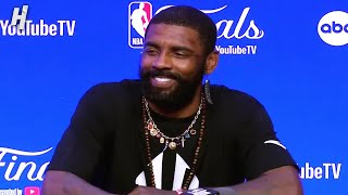 Kyrie reacts to LeBron’s comments saying that he misses playing with Kyrie [upl. by Dinsmore]