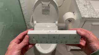 Up Close Look at This TOTO WASHLET Electric Bidet [upl. by Elbas]