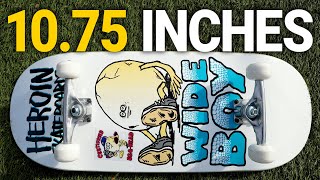 CAN WE SKATE A 1075 INCH SKATEBOARD [upl. by Ulrick]