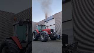 Massey Ferguson 3690 Engine Sound 🔥🔥 shorts masseyferguson tractor fs20mods [upl. by Bonnette]