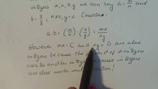 Discrete Mathematics Proof about Rational Numbers [upl. by Teplitz406]