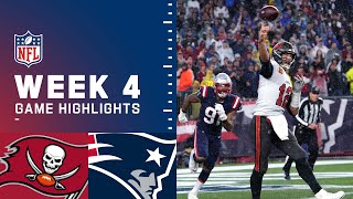 Buccaneers vs Patriots Week 4 Highlights  NFL 2021 [upl. by Farl]