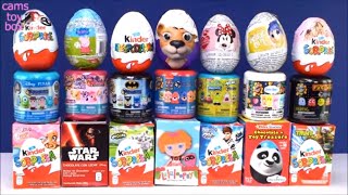 Chocolate Surprise Eggs Kinder Care Bears Minnie Mickey Mouse Fashems Mashems Opening Toys [upl. by Soni425]