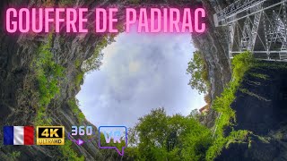 Walk through Gouffre de Padirac in France in 4K 360 VR [upl. by Itch]